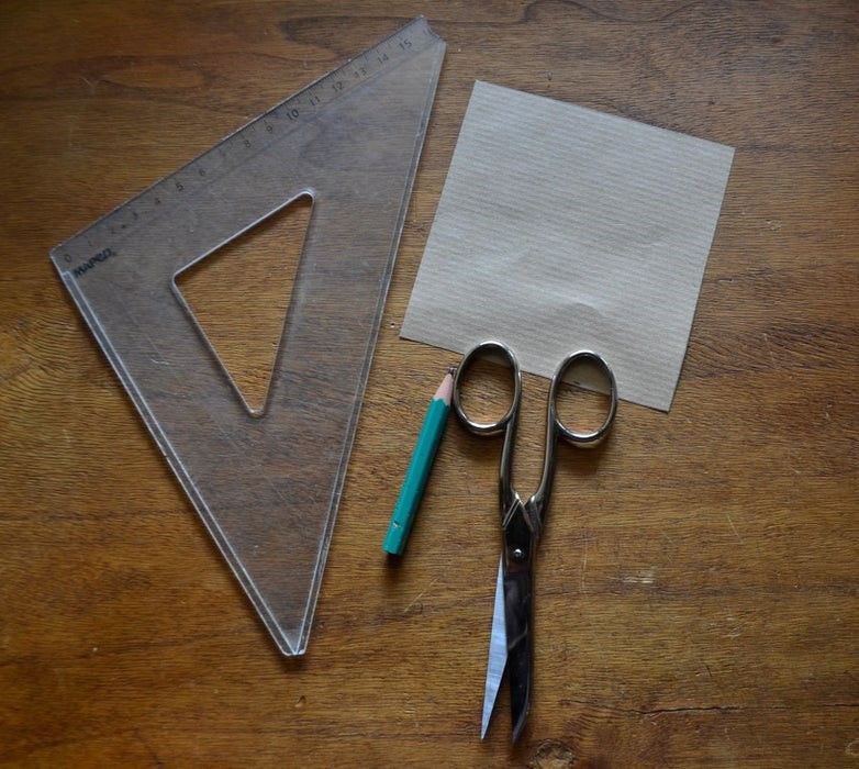 Cách làm hộp giấy hình vuông đơn giản