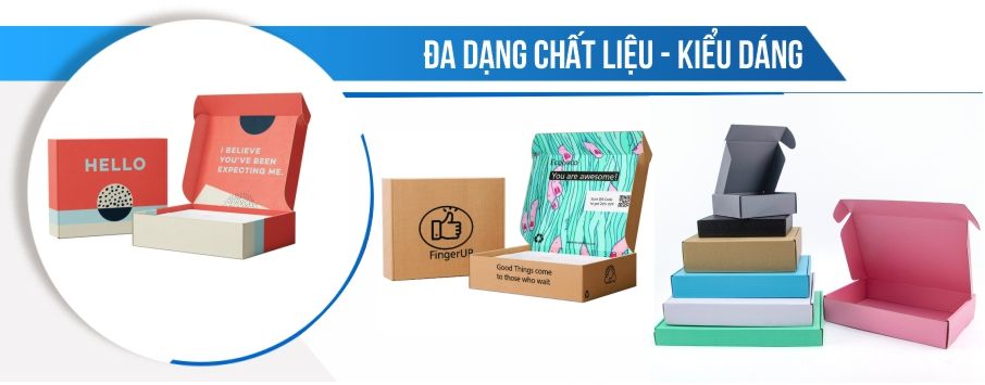 hộp carton đựng quần áo thời trang