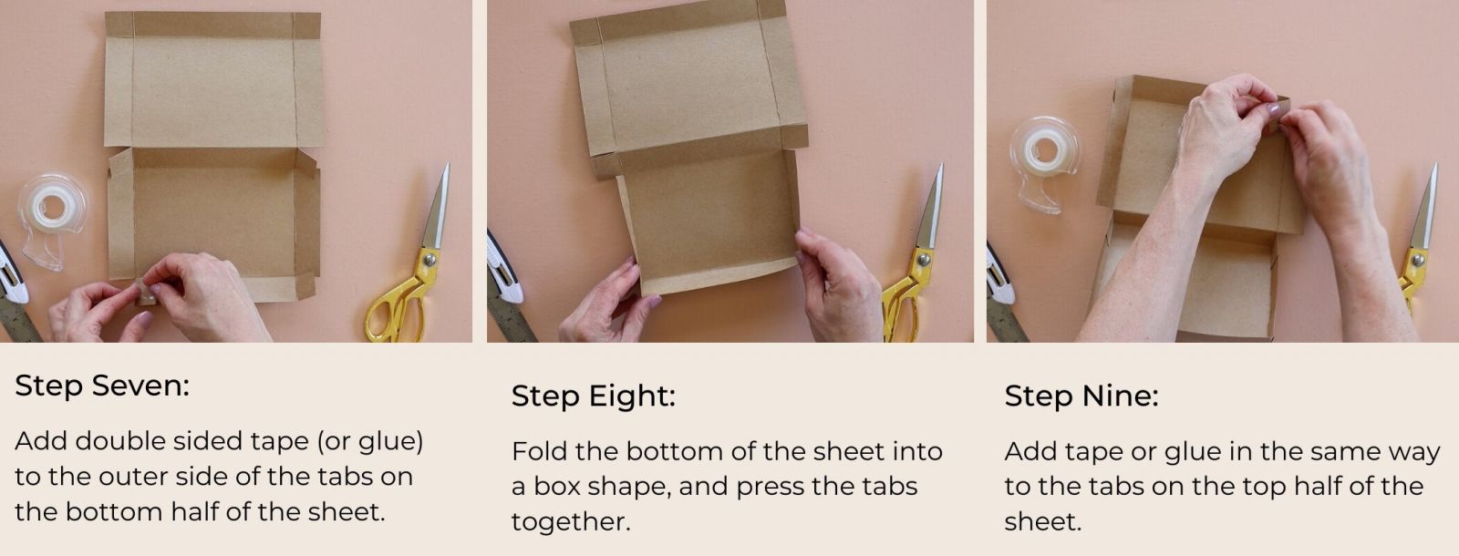 Cách làm hộp đựng quà bằng bìa cứng của riêng bạn