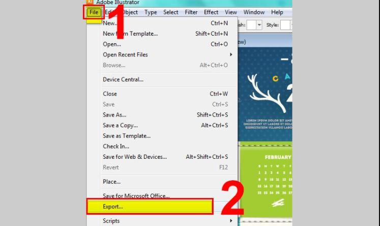 cach-mo-file-eps-innhanmac-5-img Tiếp theo chọn File > Nhấn Export... - innhanmac