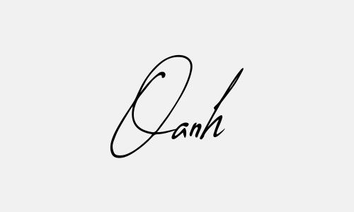 Chữ kí tên Oanh - Innhanmac
