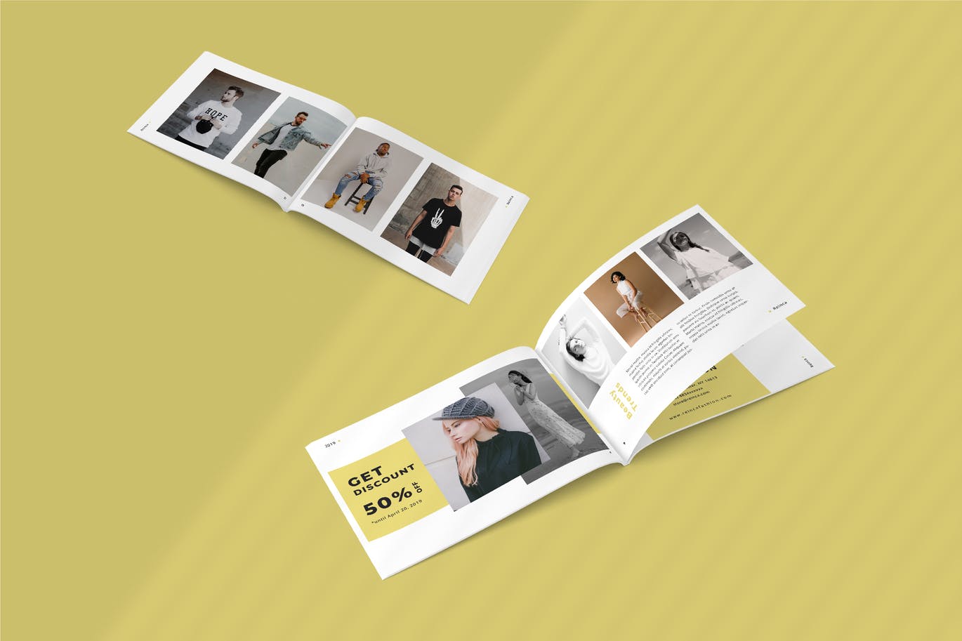 Mẫu catalogue thời trang đơn giản