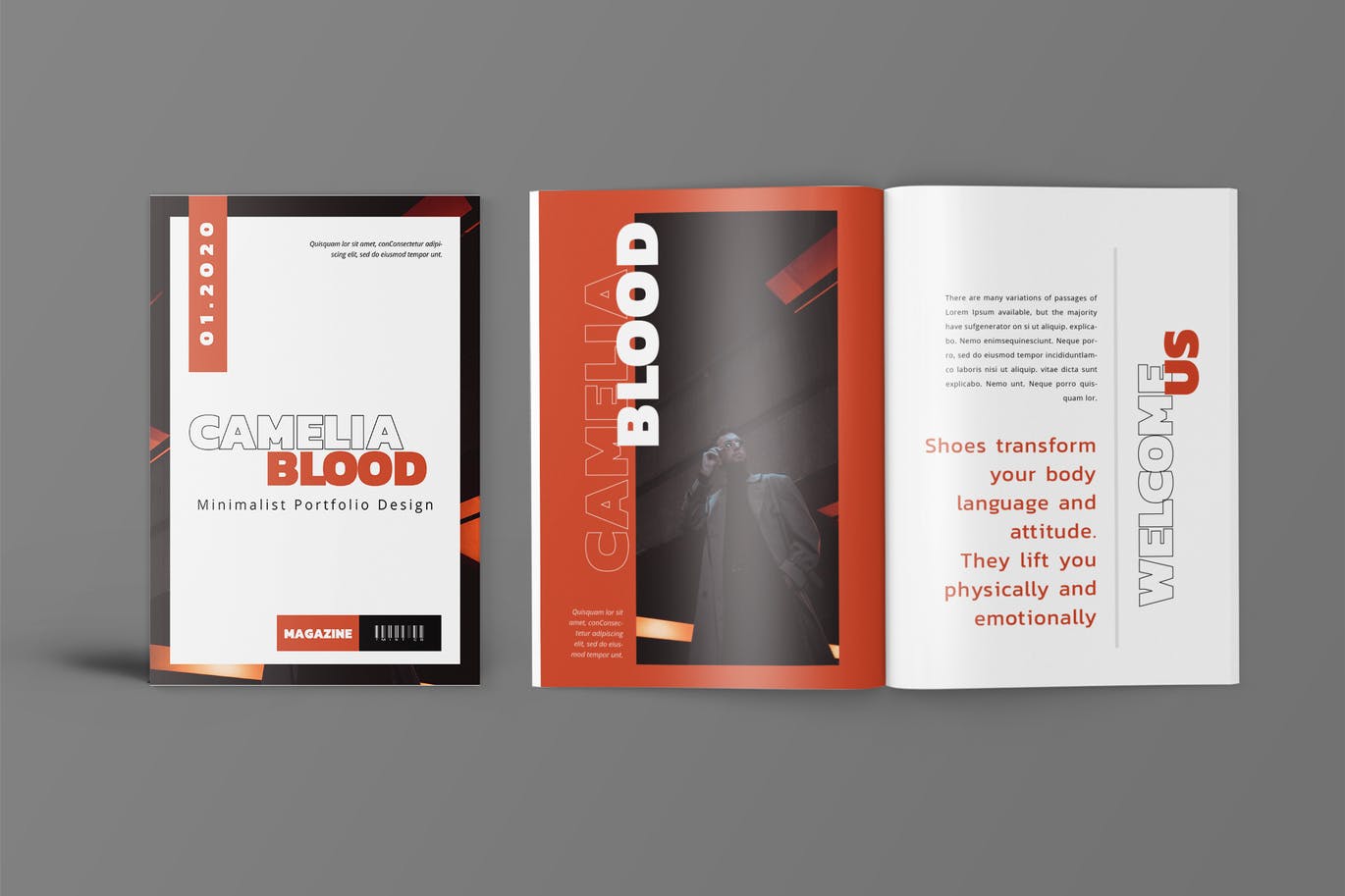 Mẫu Catalogue thời trang thương hiệu Camelia