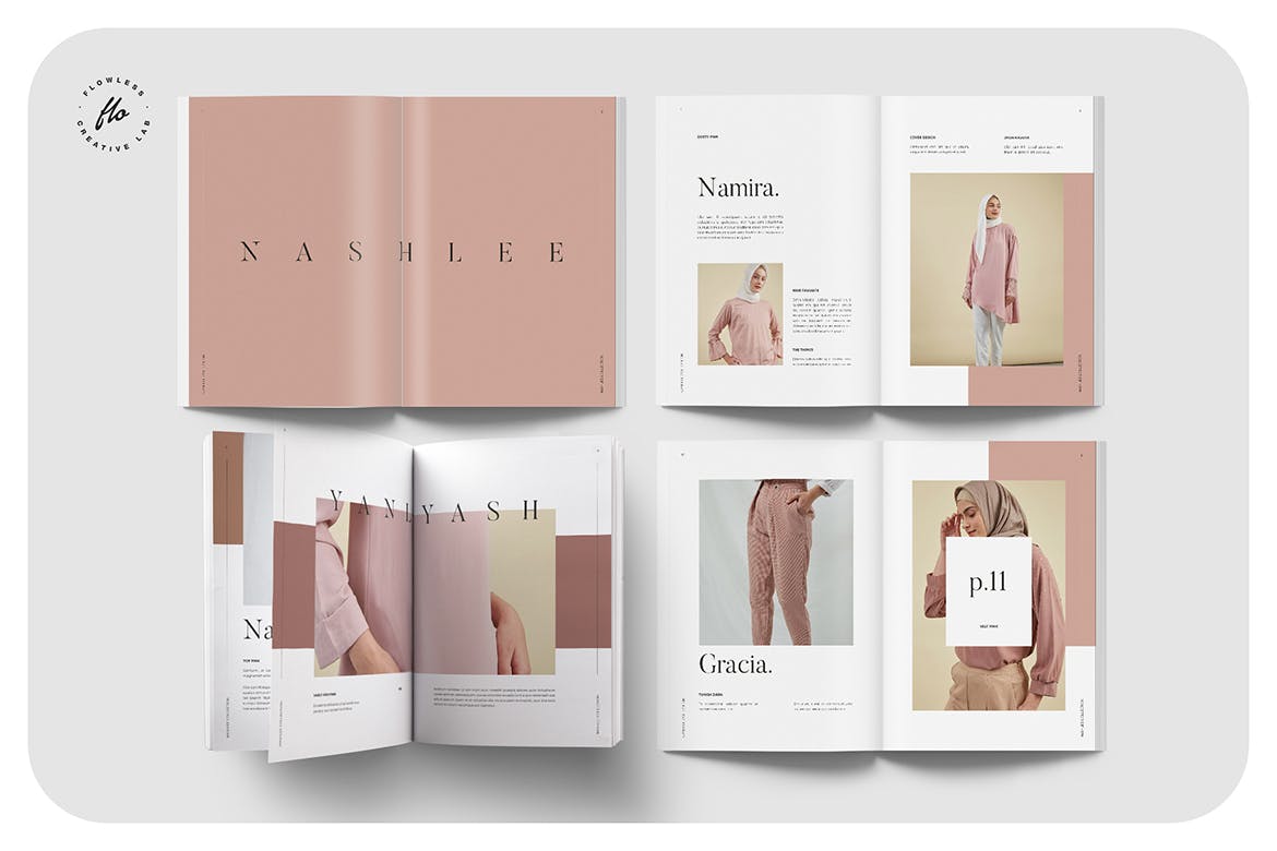 Mẫu Catalogue thời trang theo bộ sưu tập