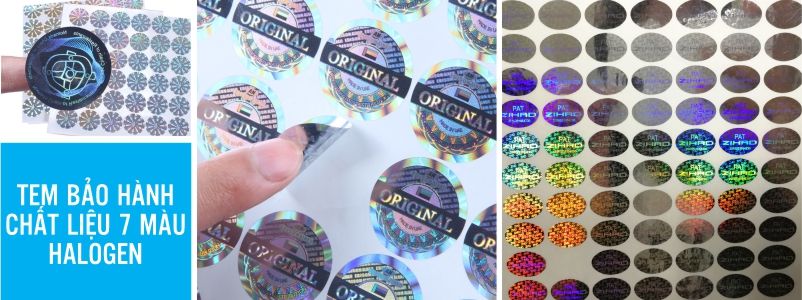 Chất liệu decal Hologram