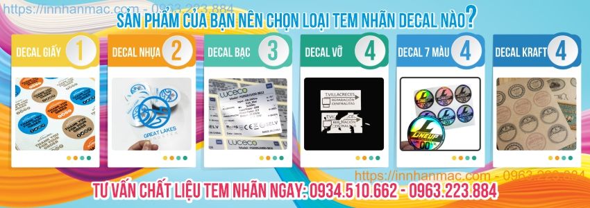 chất liệu in tem nhãn