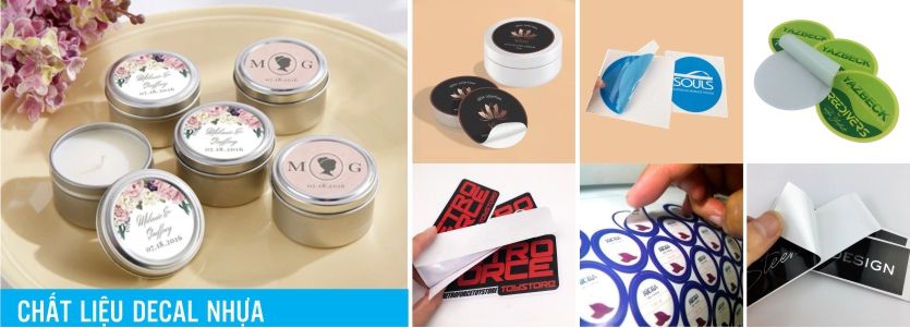 chất liệu decal nhựa