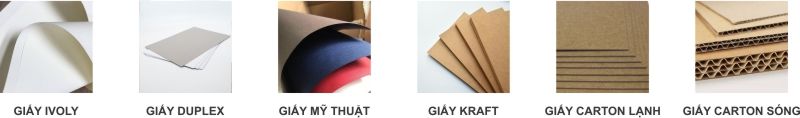 chất liệu in hộp giấy