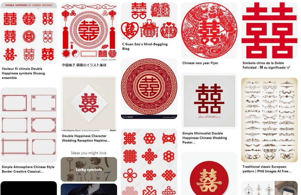 Chữ song hỷ - In Nhãn Mác