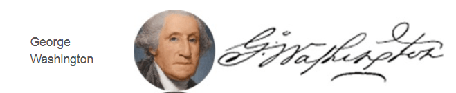 mẫu chữ ký tổng thống mỹ