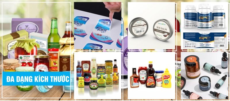 kích thước tem nhãn