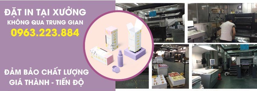 Xưởng in và gia công trực tiếp - IN NHANH AN ANH