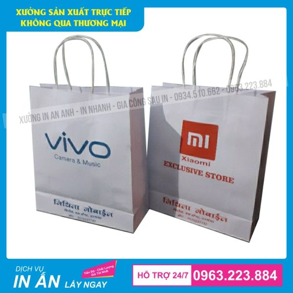 dịch vụ in túi giấy số lượng ít