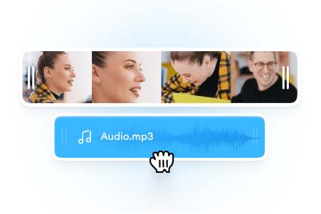 hướng dẫn ghép nhạc vào video bằng veed