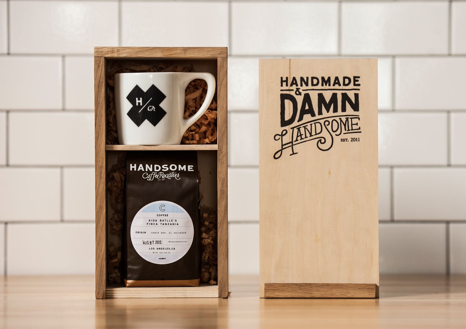 Hình ảnh thiết kế bao bì Handsome coffee