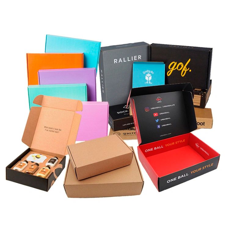 bao bì giấy được sản xuất từ tấm bìa carton sóng