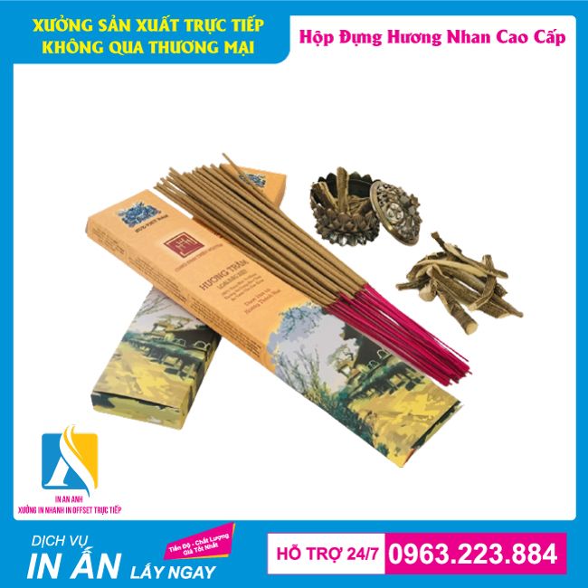 hộp giấy đựng hương