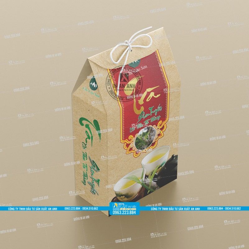 hộp giấy đựng trà túi lọc