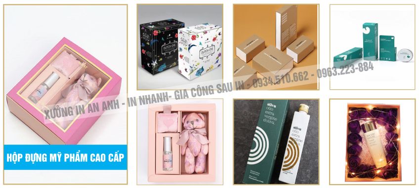 hộp mỹ phẩm - in nhanh an anh