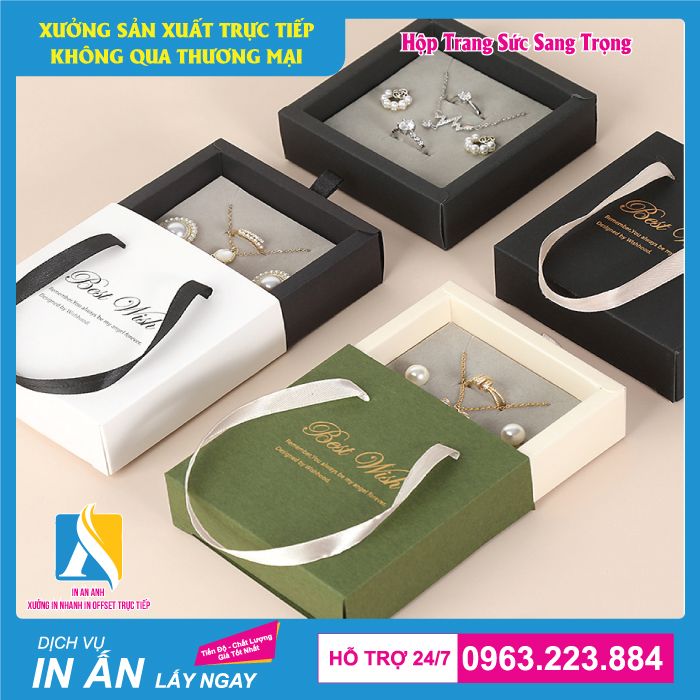 in hộp trang sức