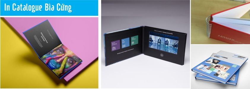 Gia công Catalogue bìa cứng cao cấp