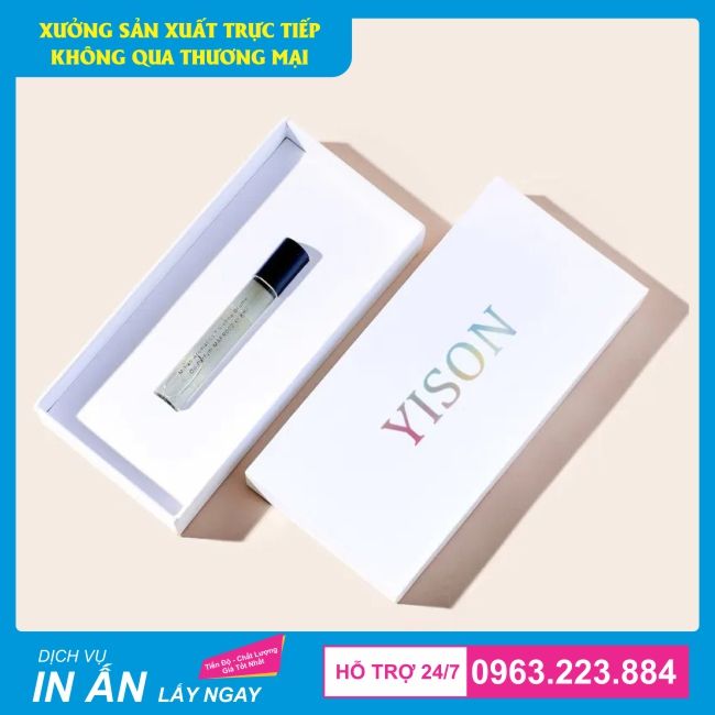 in bao bì giấy đựng nước hoa chiết