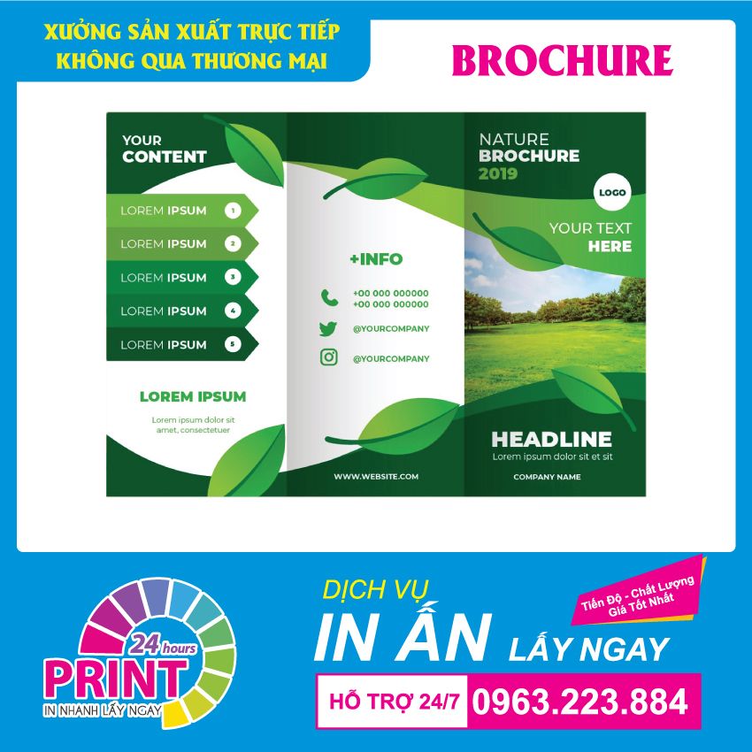 In brochure nhanh lấy ngay tại in An Anh