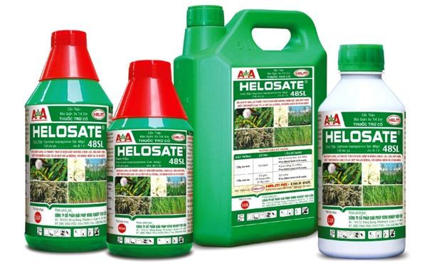 In decal giấy dán chai, can thuốc bảo vệ thực vật