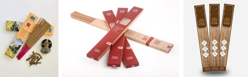 in hộp giấy đựng hương trầm