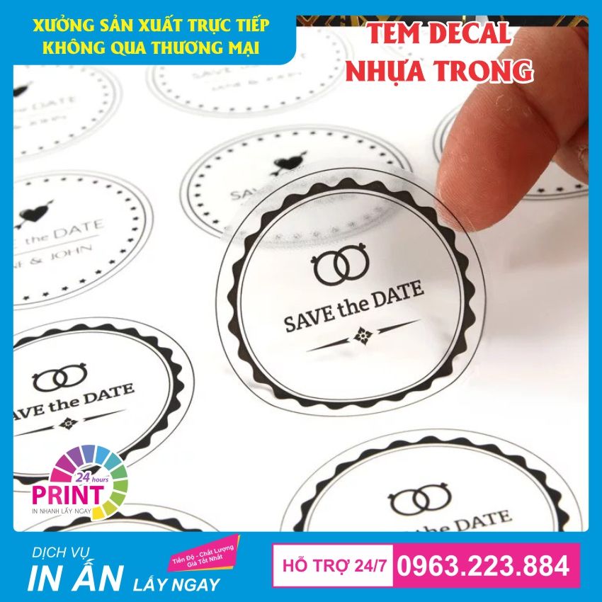 Mẫu tem mác in logo sử dụng cho các cửa hàng bán đồ ăn vặt, trà sữa