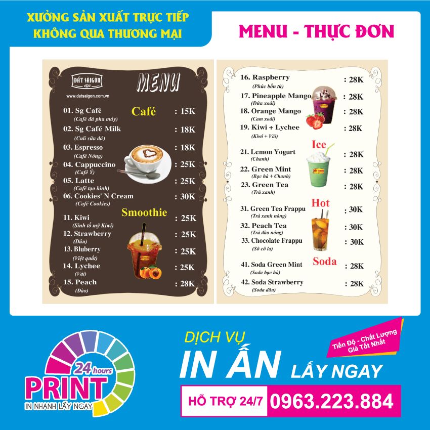 in-menu-tren-chat-lieu-giay-my-thuat