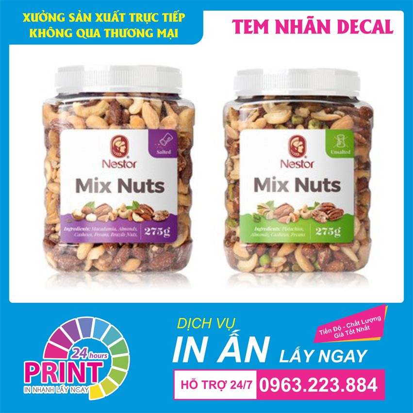 in tem nhãn ở hà nội