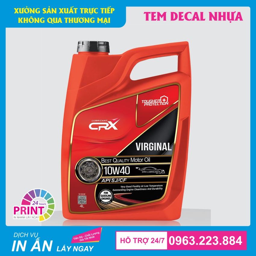 tem mác dán can nhựa