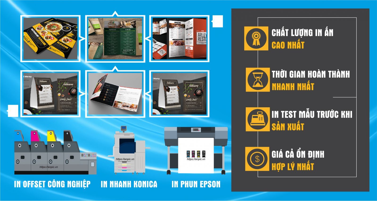 Dịch vụ in quyển order chuyên nghiệp nhanh