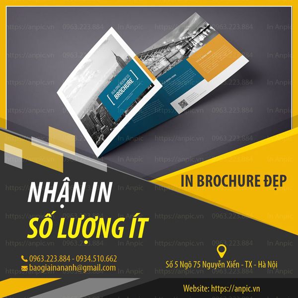 In số lượng ít Brochure theo yêu cầu