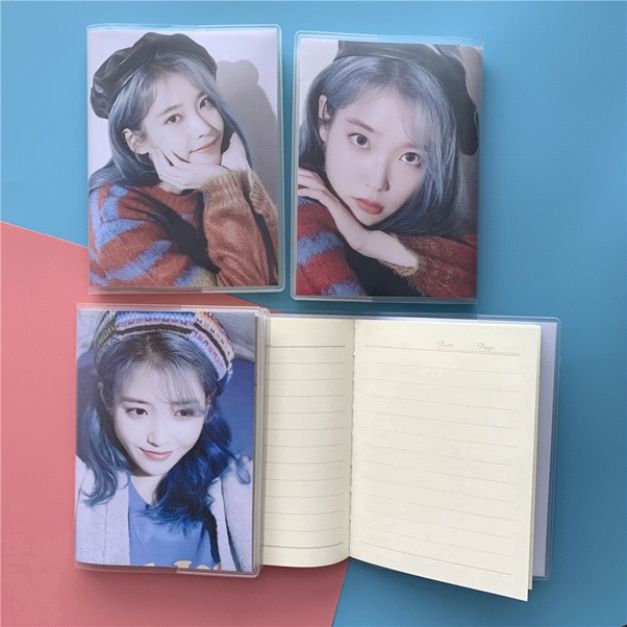 In sổ tay có ảnh diễn viên người mẫu