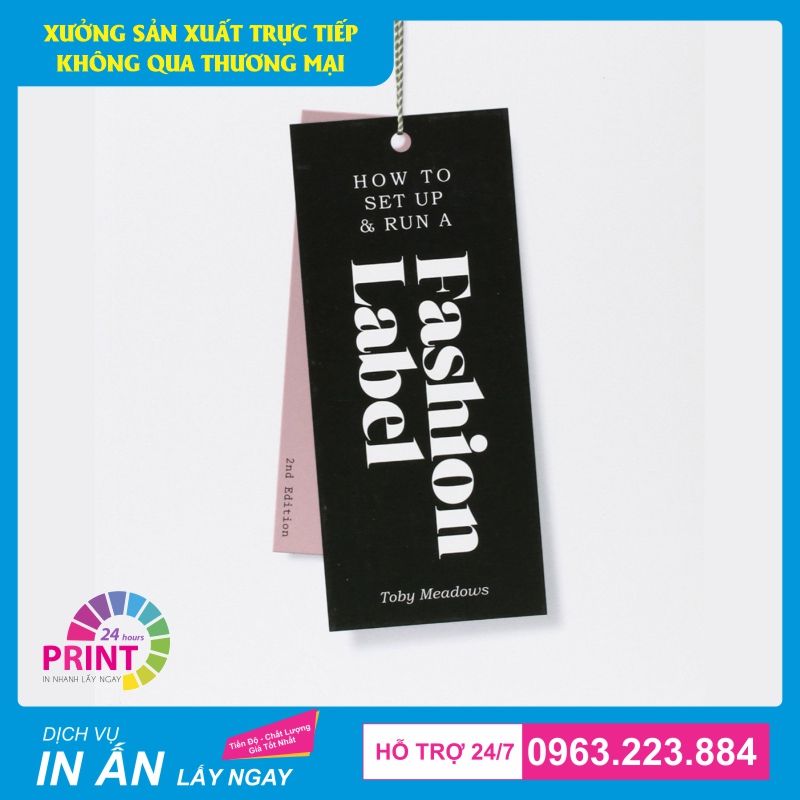 in tag giấy đẹp