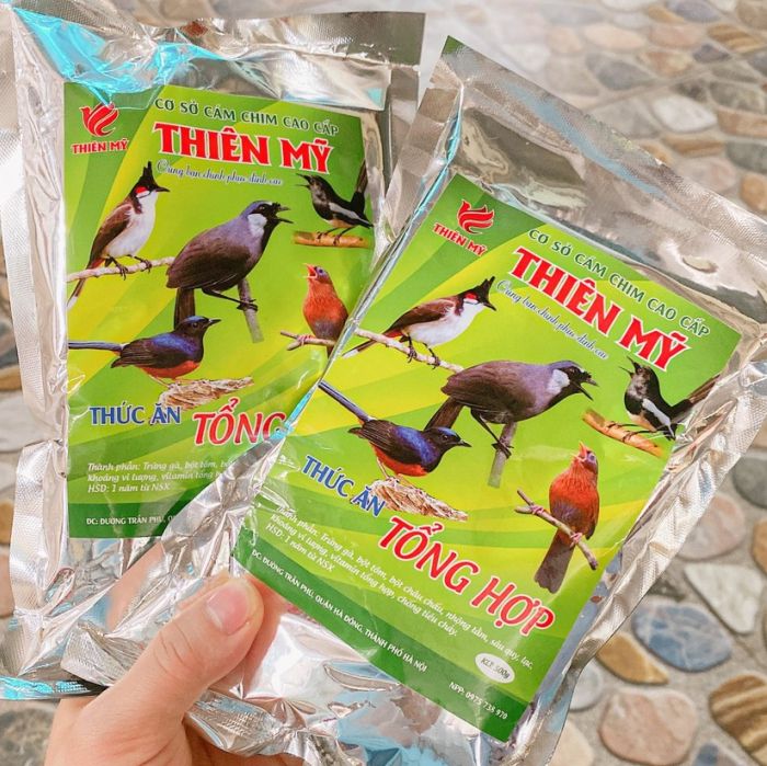 in tem nhãn cám chim