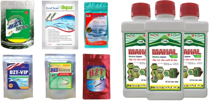 in tem nhãn dán túi đựng men vi sinh thủy sản