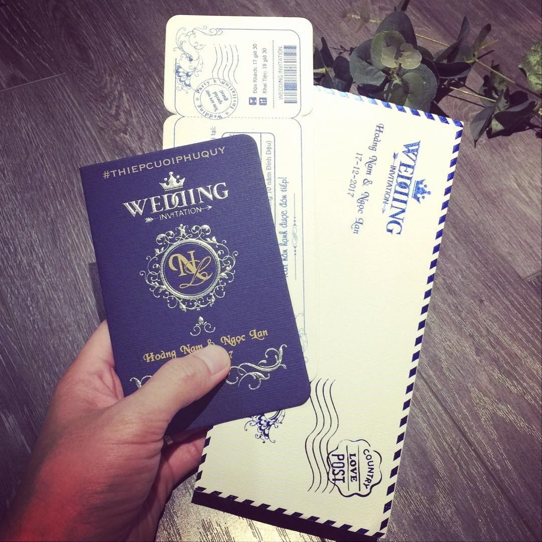 3 yếu tố cần và đủ để in thiệp cưới hiện đại