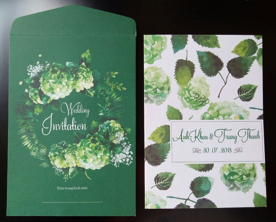 3 yếu tố cần và đủ để in thiệp cưới hiện đại