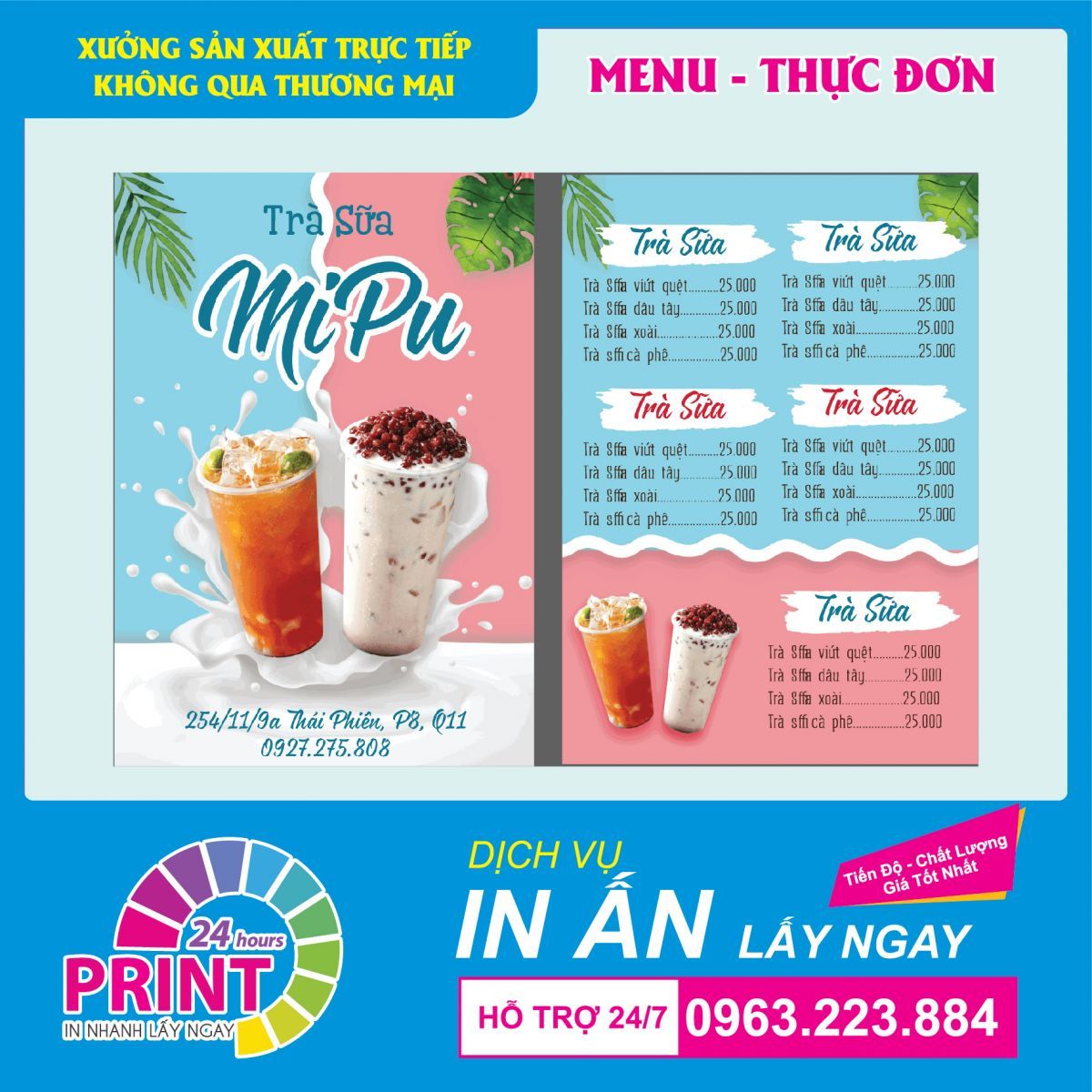 in-thuc-don-nhanh