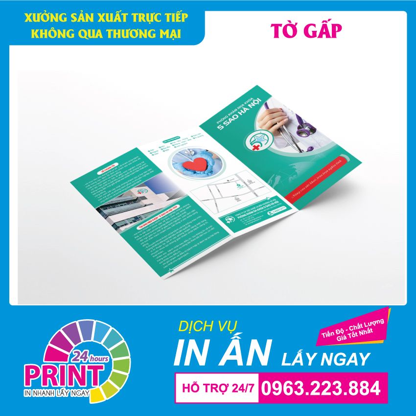 In tờ gấp giá rẻ tại In An Anh
