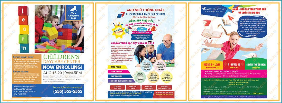 In tờ rơi lấy ngay lấy gấp tại An Anh