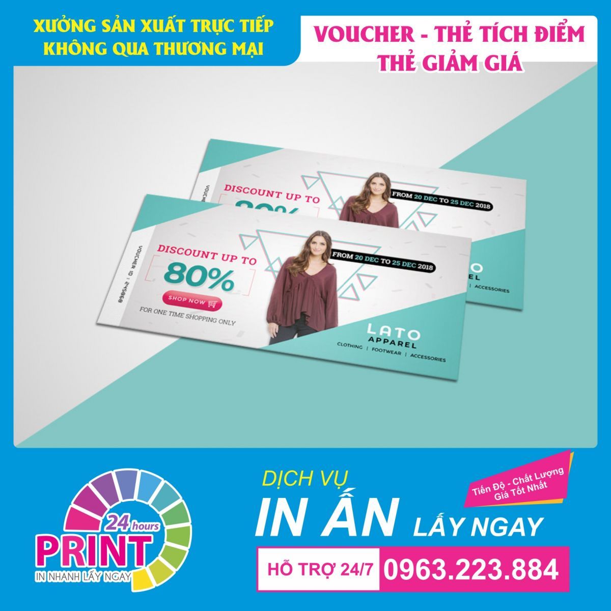 lưu ý khi in ấn voucher