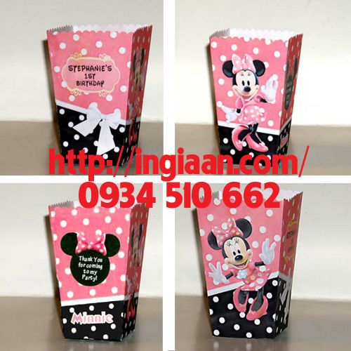 mẫu hộp đựng bỏng ngô đẹp