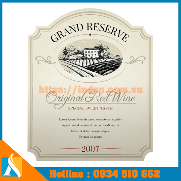 In tem nhãn tại Hà Giang