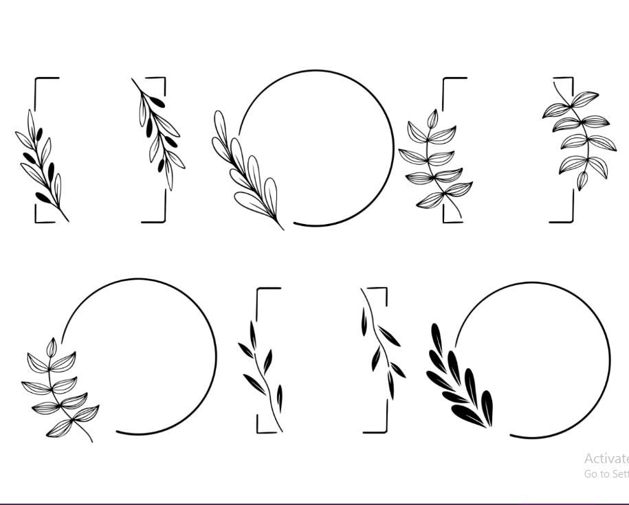 Khung viền vector - innhanmac