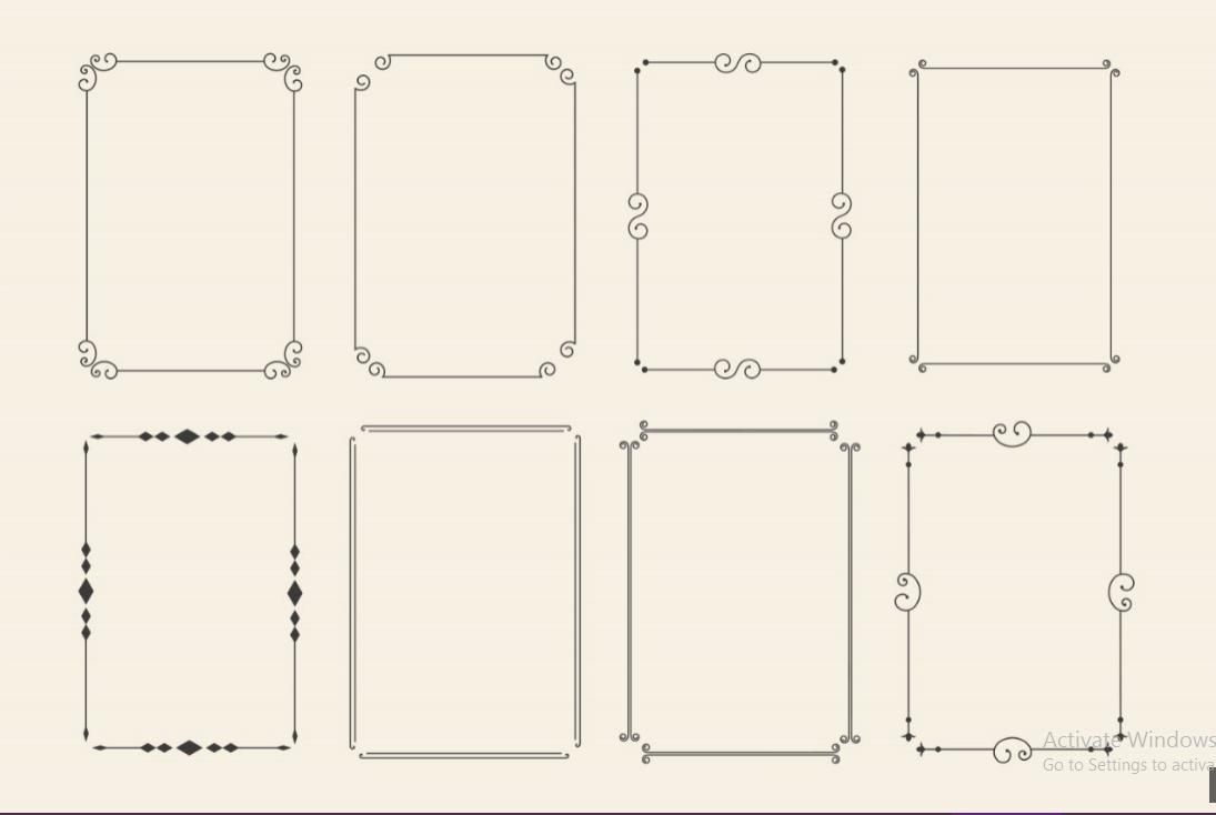 Khung viền vector - innhanmac