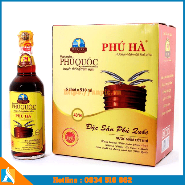 mẫu hộp bìa đựng chai nước mắm